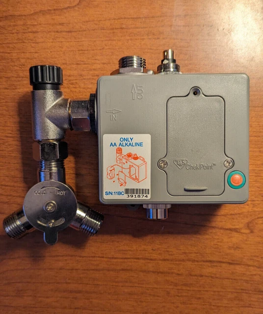 T&S Brass 016647-45 ChekPoint Sensor Faucet Control Module & Temp Mixing Valve