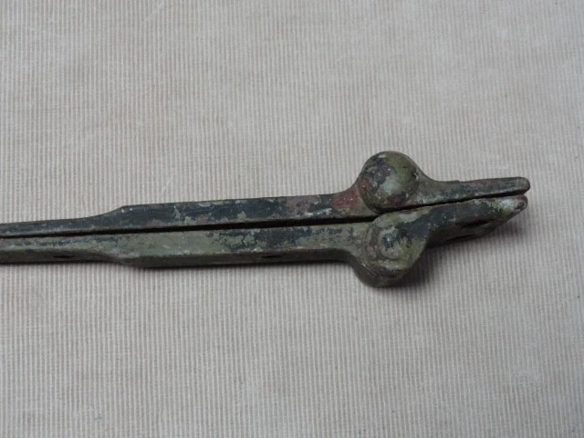 Pair of Barn Shed Door Garden Gate Strap Hinges Antique Cast Iron Nice Ones 'B' 6
