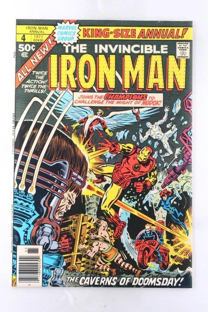 Iron Man Annual #4 - NEAR MINT 9.0 NM - Marvel Comics