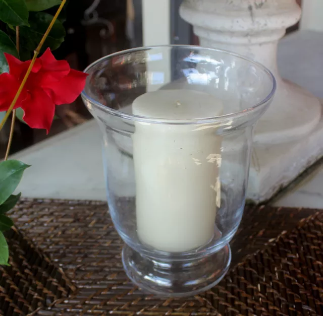 Hurricane Glass Candle Holder