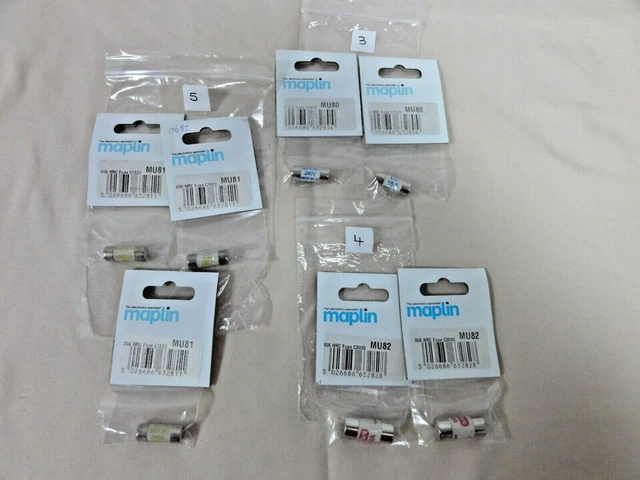 Fusibile in vetro 15a conf. 5 pz - Faston, Capicorda, Fusibili, Portafusibili - MTO Nautica Store