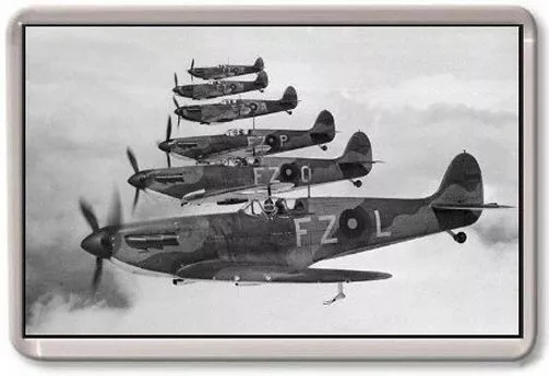 WW2 Spitfires RAF Fridge Magnet