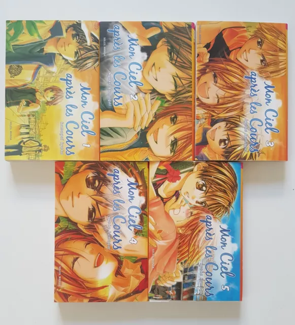 Mon Ciel Après Les Cours Intégrale : Tome 1 À 5 (Manga De Kyoko Kumagai)
