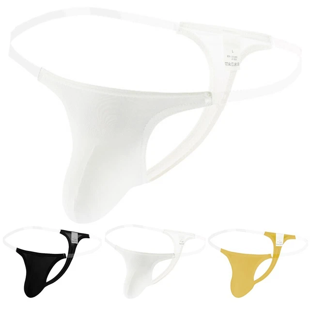 Slip Homme String En Nylon - Culotte Respirante Mode G-String - Neuf Avec étiquettes