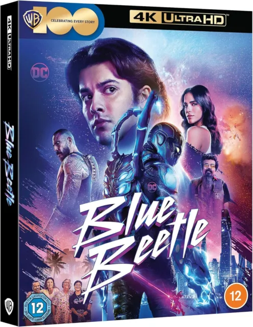 BLUE BEETLE (2023): Super Hero, Jaime Reyes, the Scarab, - NEW Eu 4K UHD BLU-RAY