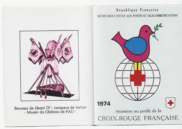 Lot De 20 Carnets De Timbres Croix-Rouge (1964-1983) - Neufs - Collection France