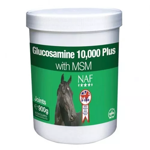 NAF Glucosamine 10,000 Plus With MSM 900g - Horse Joint Supplement