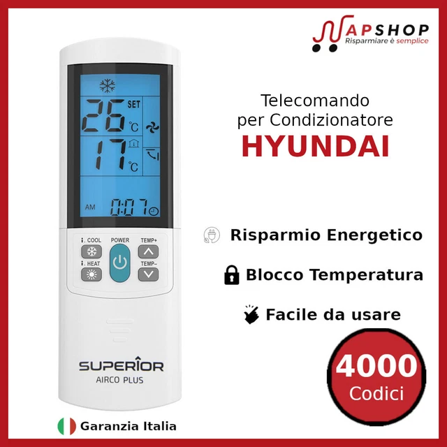 TELECOMANDO UNIVERSALE CONDIZIONATORE CLIMATIZZATORE D'ARIA - Foto 7