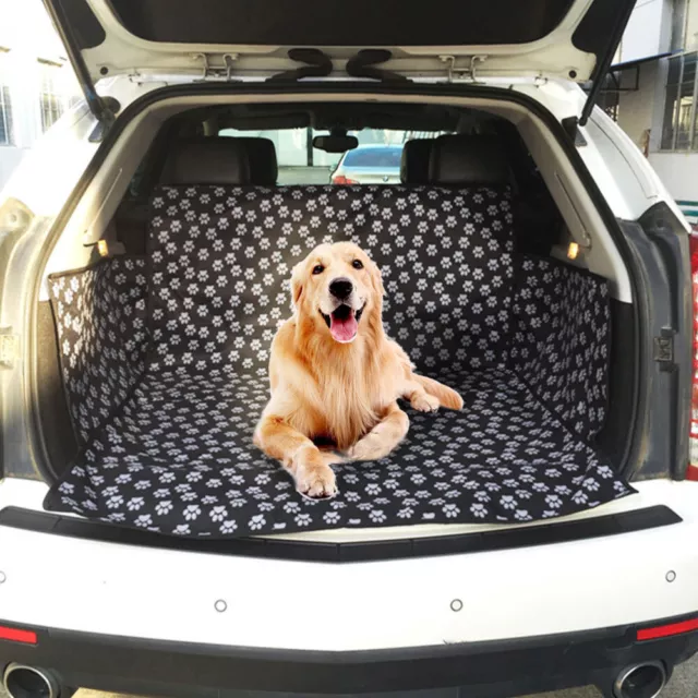 Cubierta de asiento de banco impermeable de viaje para coche mascota perro protector trasero