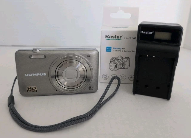 OLYMPUS VG-140 SILVER 14MP Digital Camera Unused Rare Item