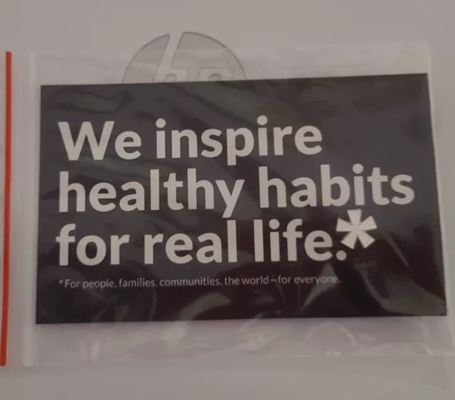 Weight Watchers WW We Inspire Healthy Habits For Real Life Pin Mint Condition