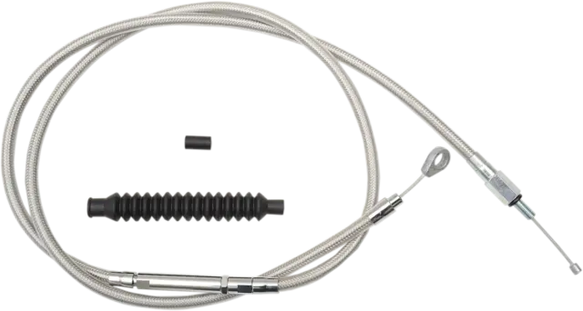 LA Choppers 18-20in Stainless Steel Clutch Cable Harley Softail 2012-2015