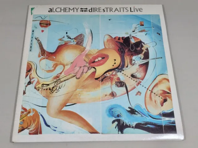Dire Straits Alchemy 1984 UK 1st Press Vinyl Double Live LP 1984 EX