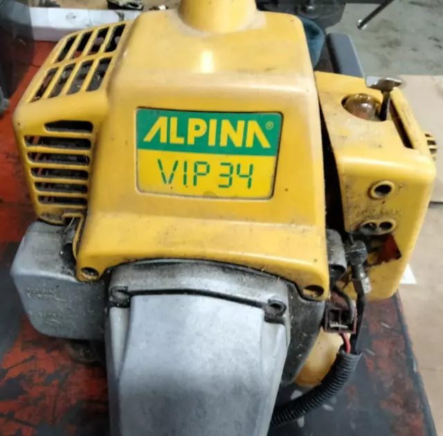 Motor Piezas de Repuesto para Cortador Cepillo Alpina Vip 34 Usado Todo Funciona