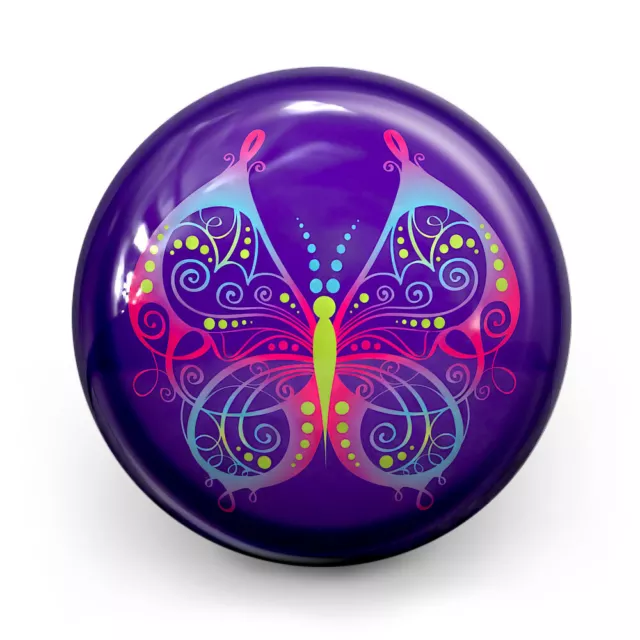 Bowling Ball OTB Butterfly II by V. Georgieva Bowlingkugel Motiv Spare Strike