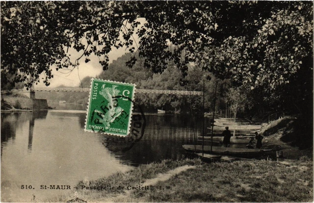 CPA St Maur Passerelle de Creteil (1364033)
