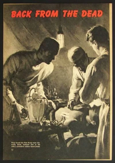 Back From the Dead 1945 Soviet Reanimation Vladimir Negovski Negovsky