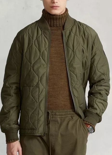 Polo Ralph Lauren Men's Quilted Bomber Jacket $298 - M