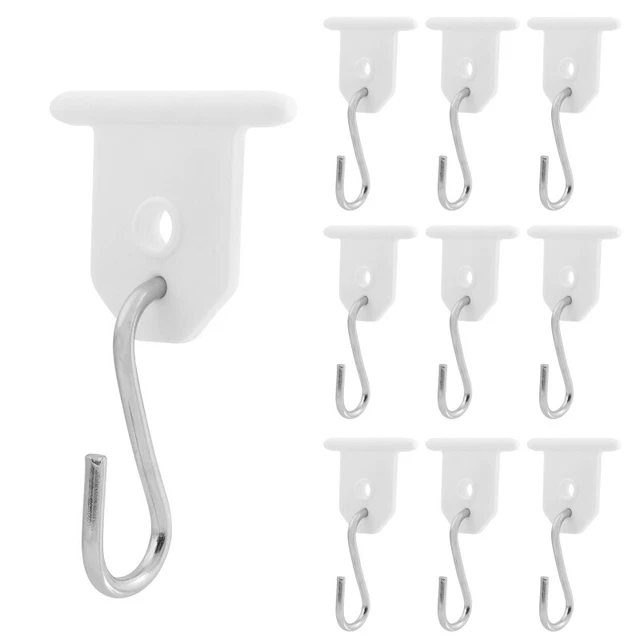 Set of 10 or 20 Awning Hooks Camping Awning Hooks Piping Rail Hook for Motorhome