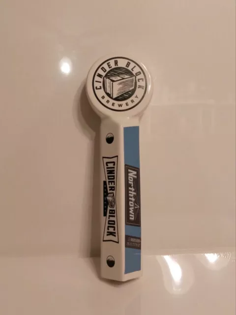 Cinder Block Brewery 10" Draft Beer Tap Handle