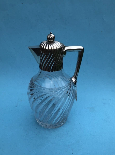 Wein-Dekanter In Entenform Aus Glas Mit Versilbertem Griff – 1 Liter, Auffälliges Design Für Weinliebhaber
