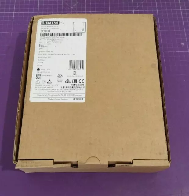 Siemens Kompaktumrichter 6SL3210-1KE18-8UF1 _2_6