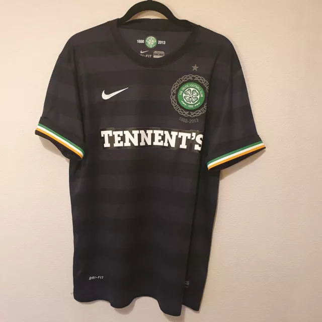 Glasgow Celtic Authentic Nike Large 2012/13 Away Shirt - Mint