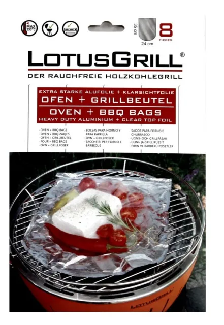 LotusGrill GB-AL-M B Ofen + Grillbeutel