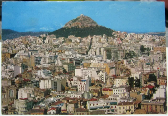 Greece Partial View of Athens - posted 1970