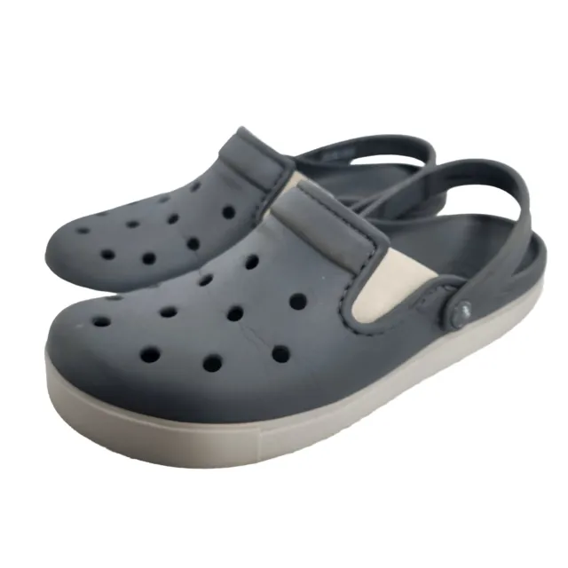 Crocs Citilane Gray Slip on Clogs Unisex M8 W10