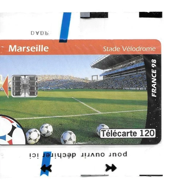 Carte Panini Stade Vélodrome II - Olympique De Marseille - Football - Etat TB