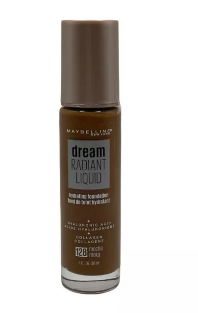Maybelline Dream Radiant Liquid Hydrating Foundation, 128 Mocha Moka