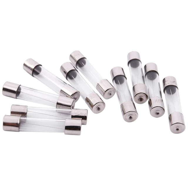 10 pcs Fusibles en tube de verre a soufflage 6x30mm 250V 3A S7H7H7