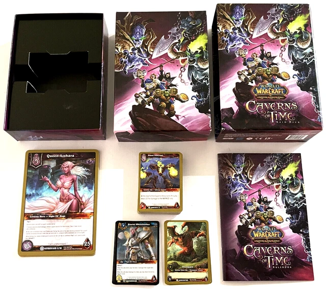 World of Warcraft TCG Caverns of Time Raid Deck Like New Hard to Find Rare Item