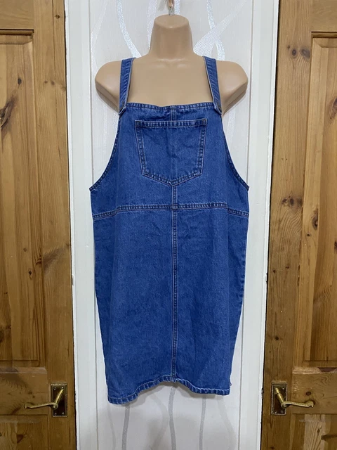 New Look    Women’s Ladies Overall Skirt  Denim Uk 16