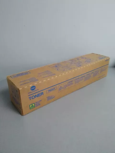 Konica Minolta TN-622Y (A5E7230) Yellow Toner Cartridge, Bizhub Press C1100