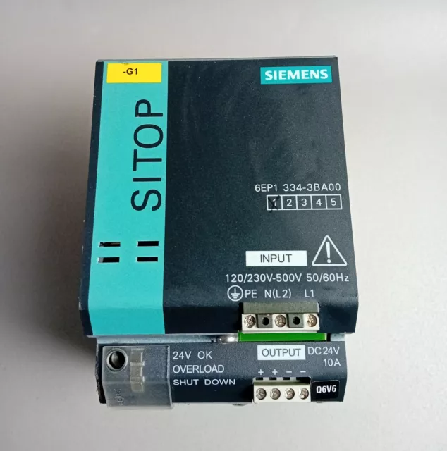 Siemens 6EP1334-3BA00 Sitop Power Supply