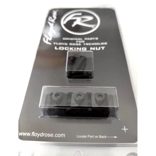 Locking Nut R2 Floyd Rose Original Schaller Black