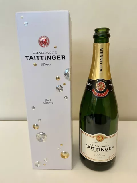 Tattinger Empty Bottle 75cl With Presentation Box
