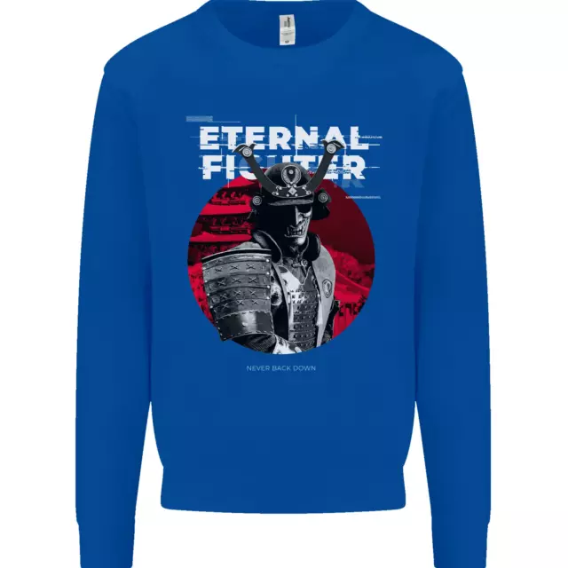 Felpa Maglione Samurai Fighter Skull MMA Arti Marziali Miste 10