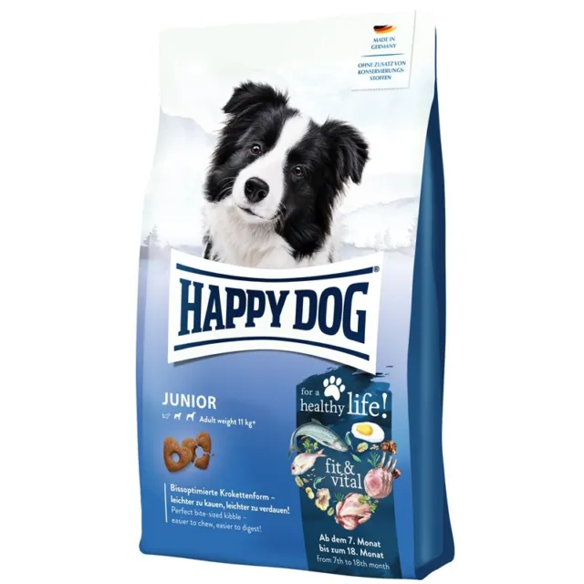 Happy Dog Supreme Fit & Vital Junior 4 x 1 kg (10,98 €/kg)