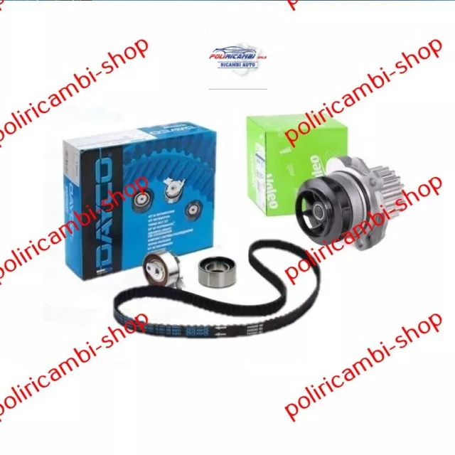 Kit cinghia distribuzione Golf 5 V 1.9 TDI 77kw 105cv Dayco e Pompa Acqua Valeo