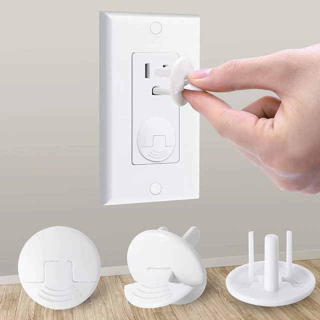 Outlet Covers Baby Proofing White  38 Pack Plug Covers for Electrical Outlets .
