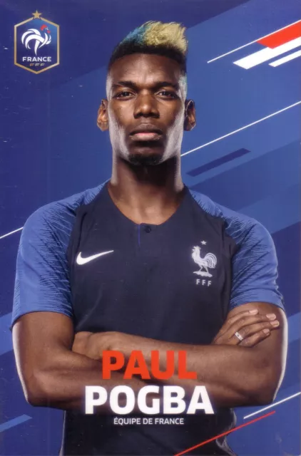 Paul POGBA *** Carte Postale / Postcard * France - Russia 2018