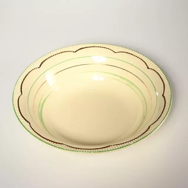 Clarice Cliff Newport Pottery Art Deco Centerpiece Bowl No. 840076, 9"