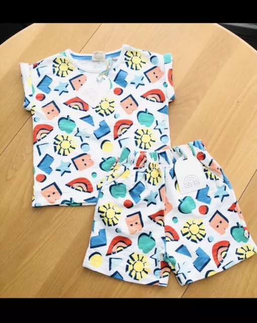 Little Bird By Jools Oliver Summer Top And Shorts, 12-18 Months, New £22