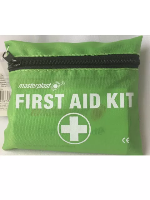 First Aid Kit emergency at Home/Travel/Work Safety   (4.5"X4") 23pc kit