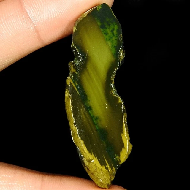 42.85 Cts Natural Mexican Imperial Jasper Loose Gemstone Rough 24X44X6mm