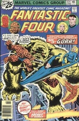 Fantastic Four (1961) #171 7.5 Vf- White Pages First Appearance Of Gorr