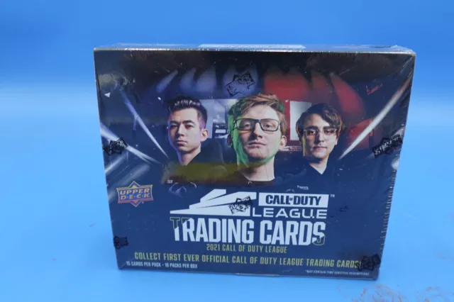 2021 Upper Deck Call of Duty League Trading Cards Hobby Box Factory Sealed